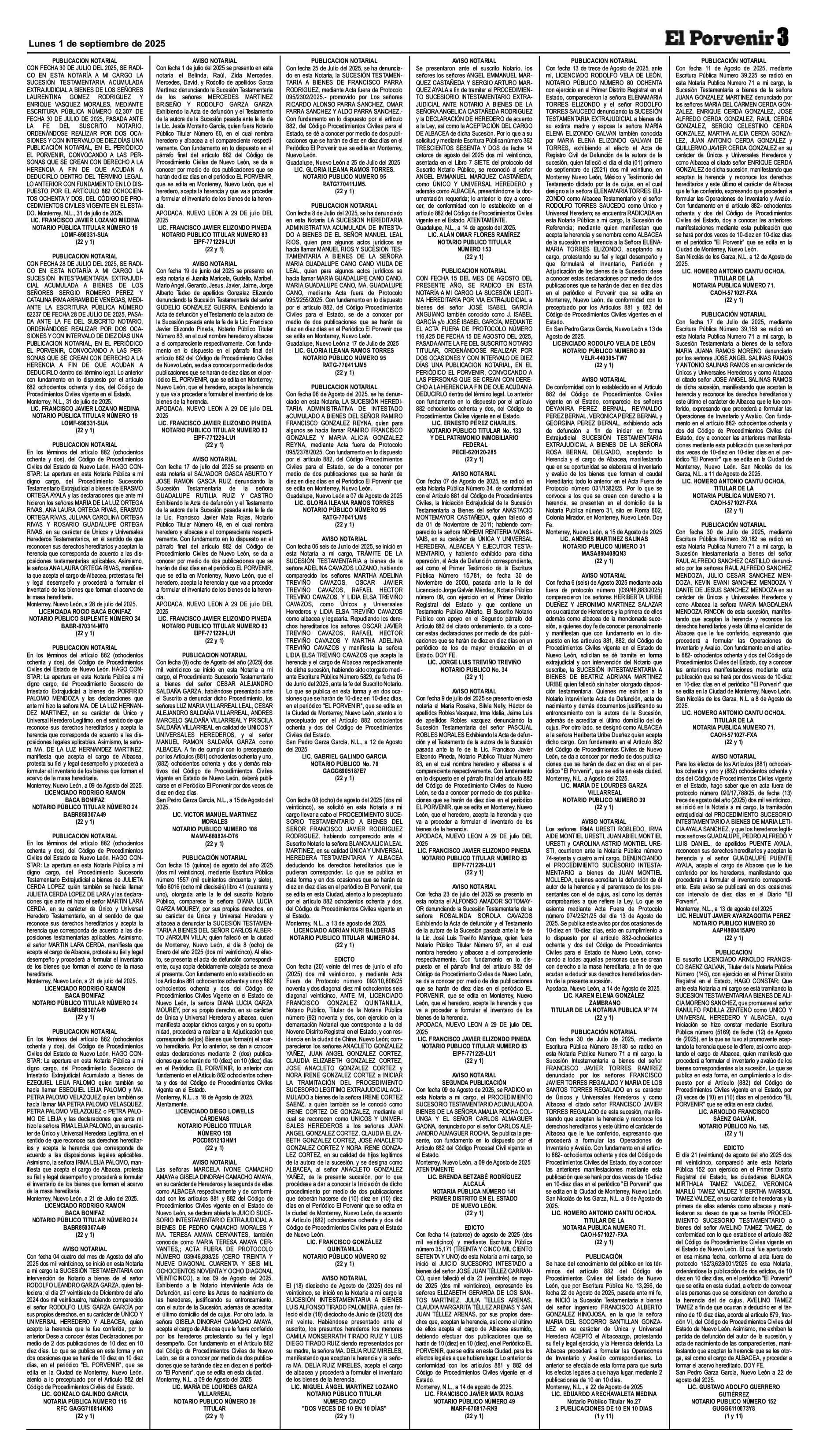 Edictos