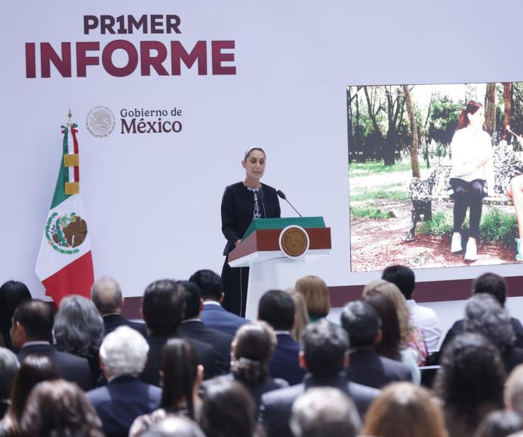 Vamos bien y vamos a ir mejor: Sheinbaum en su primer informe Vamos bien y vamos a ir mejor: Sheinbaum en su primer informe