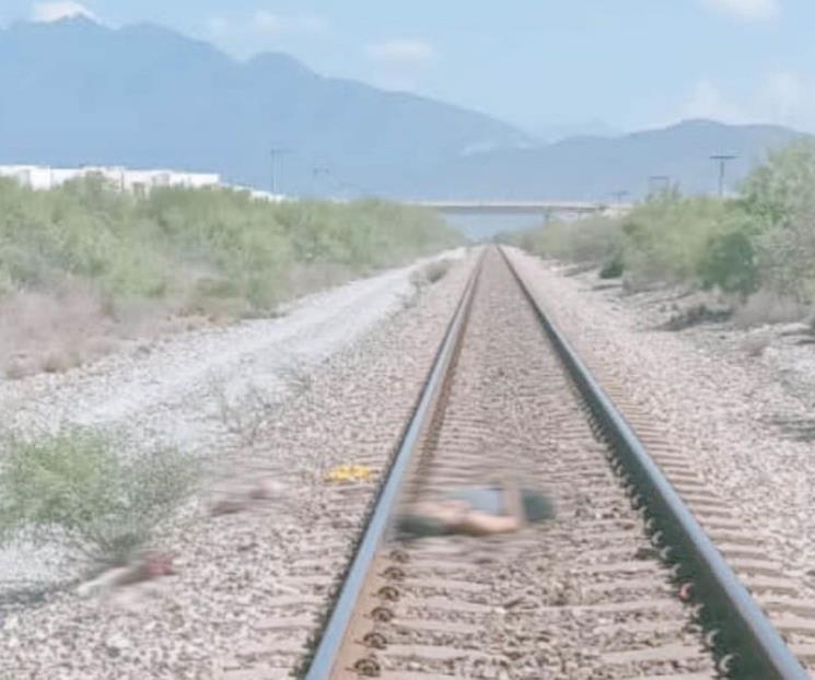 Localizan cuerpo mutilado en la vías del ferrocarril en García