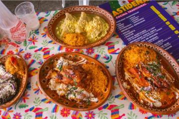 Iztapalapa celebra la Feria de la Enchilada
