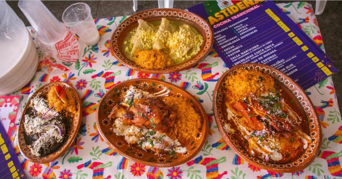 Iztapalapa celebra la Feria de la Enchilada
