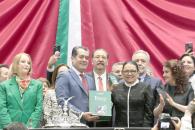 Entregan en San L&aacute;zaro Primer Informe de Gobierno
