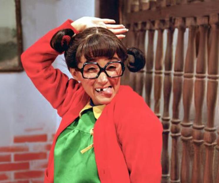 La Chilindrina sufre aparatosa caída La Chilindrina sufre aparatosa caída