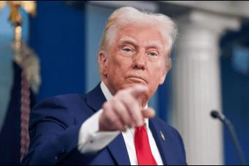 Reaparece el presidente Trump, tras los rumores