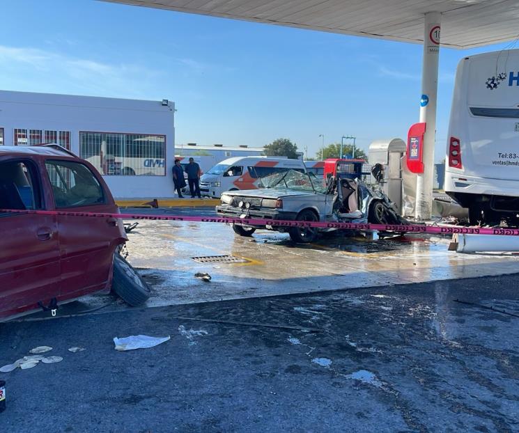 Deja choque múltiple 2 muertos Deja choque múltiple 2 muertos