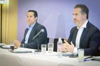 Suplican Adri&aacute;n y Carrillo un presupuesto incluyente con municipios