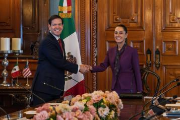 Acuerdan M&eacute;xico y EU cooperaci&oacute;n en seguridad fronteriza