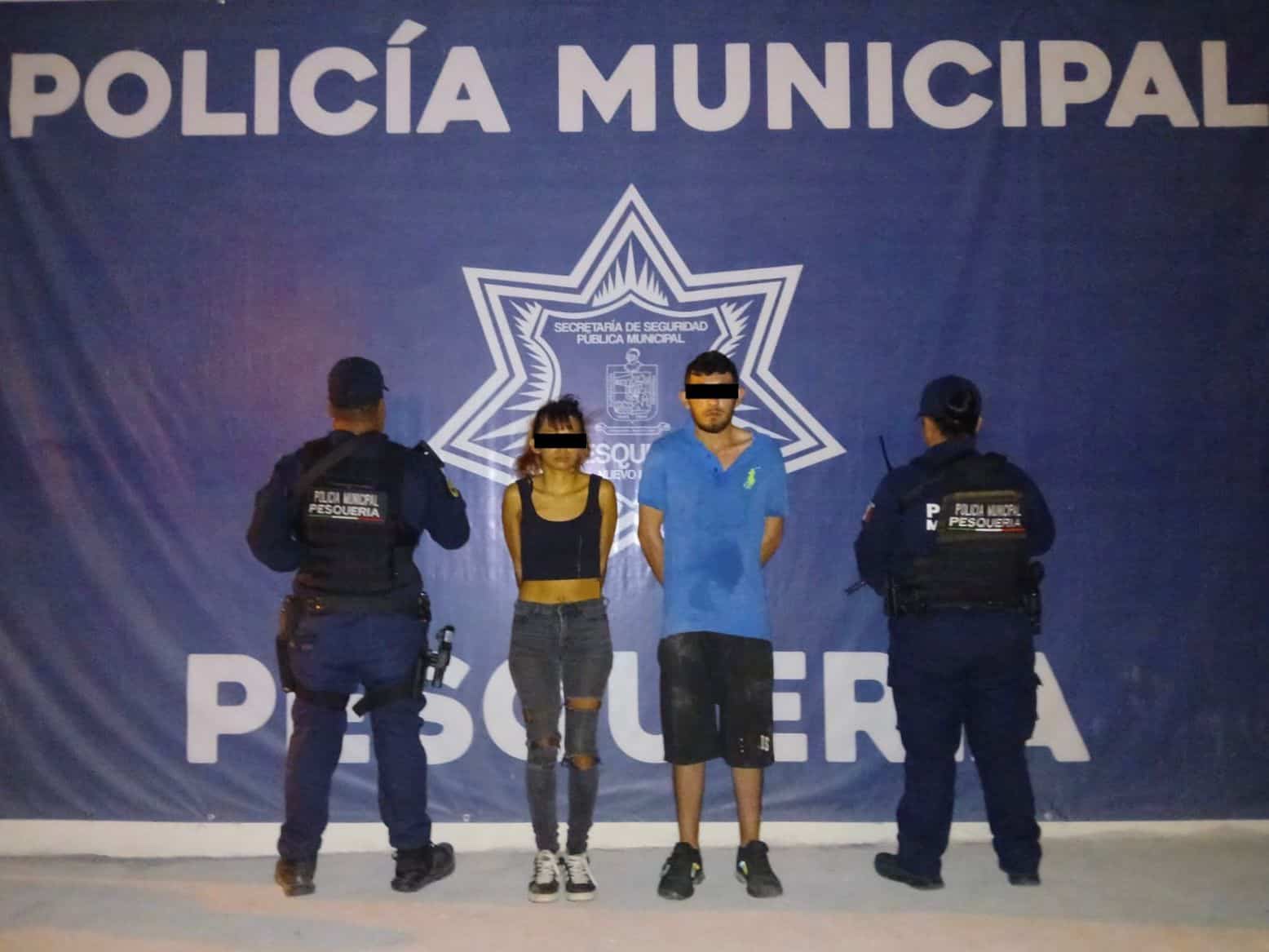 Luego de que un grupo armado privara de la libertad a un hombre, este fue asegurado por policías de Pesquería quienes se enfrentaron a balazos con los rijosos.