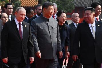 Presencian l&iacute;deres de China, Rusia y Corea del Norte enorme desfile