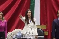 Rinde protesta Kenia López como presidenta de la Cámara de Diputados Rinde protesta Kenia López como presidenta de la Cámara de Diputados