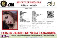 Buscan a joven desaparecida