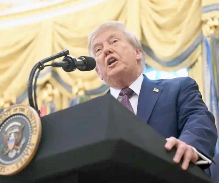 Afirma Trump que Sheinbaum le teme a los cárteles mexicanos Afirma Trump que Sheinbaum le teme a los cárteles mexicanos