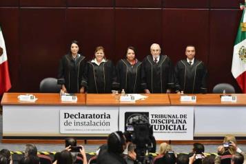Queda instalado Tribunal de Disciplina Judicial