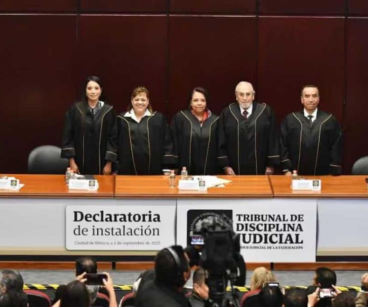 Queda instalado Tribunal de Disciplina Judicial