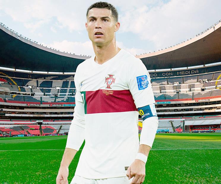 Jugaría Cristiano Ronaldo en el Estadio Azteca Jugaría Cristiano Ronaldo en el Estadio Azteca