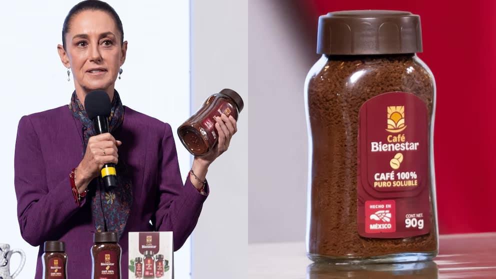 Presenta Sheinbaum Caf&eacute; Bienestar, 100% mexicano