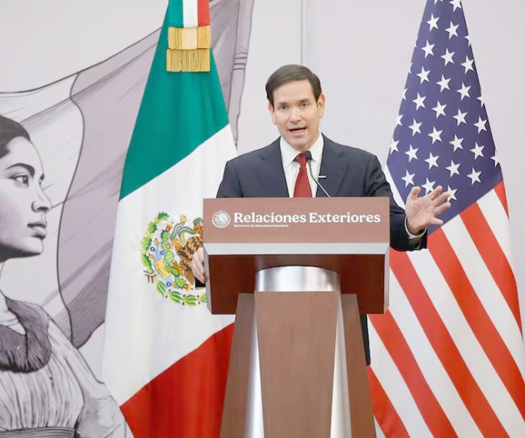 Desea Rubio que México y EU eliminen barreras comerciales Desea Rubio que México y EU eliminen barreras comerciales
