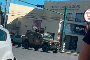 Reportan balaceras y bloqueos en Matamoros