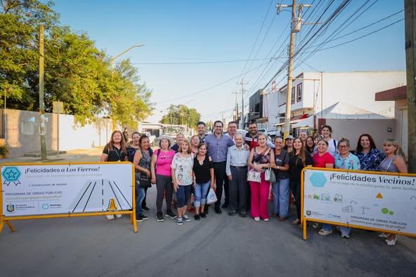 Entrega David de la Peña tres obras viales en dos comunidades Entrega David de la Peña tres obras viales en dos comunidades