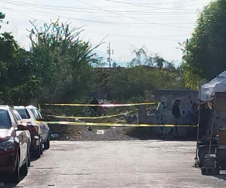 Lo ejecutan en un lote baldío en Guadalupe