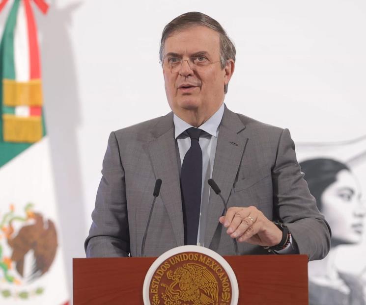 Ebrard niega que con reforma judicial gobierno busque poder absoluto