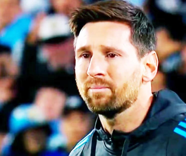 Llora Messi en despedida de Argentina Llora Messi en despedida de Argentina