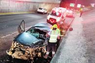 Fallece tras estrellamiento Fallece tras estrellamiento