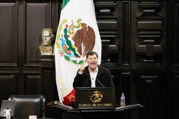 Guardia Nacional custodia a Noroña tras altercado con Alito