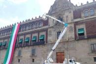 Palacio Nacional se pone guapo para grito de Independencia