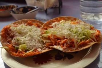 Receta: cómo hacer tostadas de tinga vegetarianas