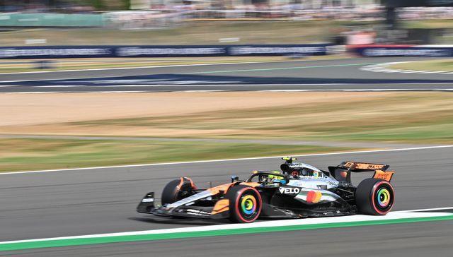 Hamilton y Norris, los m&aacute;s r&aacute;pidos en pr&aacute;cticas