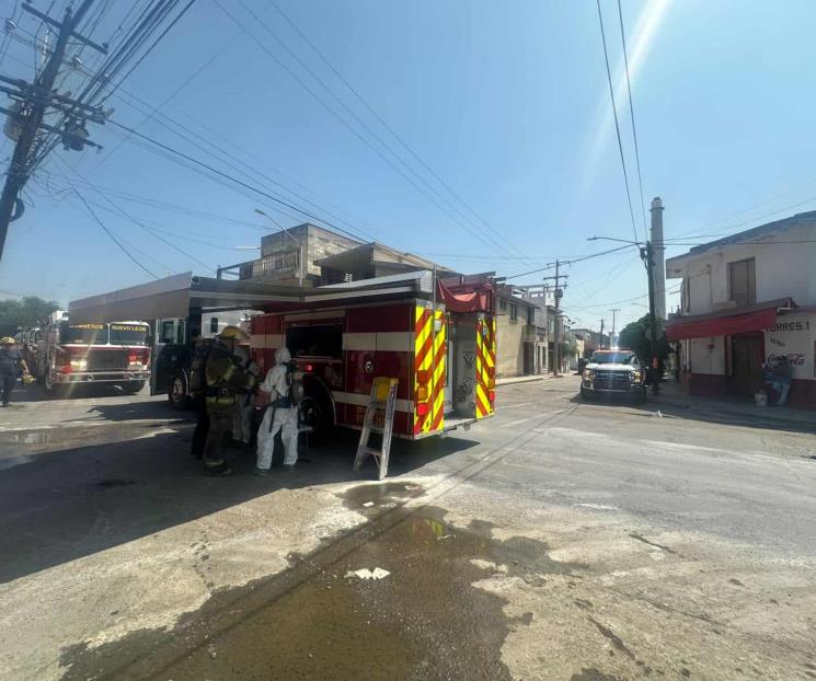 Alarma derrame de químico