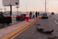 Ocasiona carambola caos vial