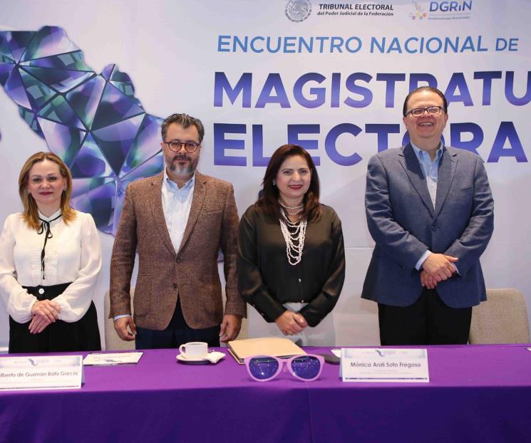 Recibe Tribunal Electoral reconocimiento por gestión