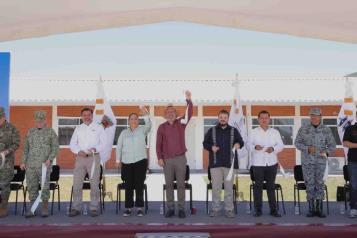 Inauguran nuevo cuartel de la Guardia Civil en Michoac&aacute;n