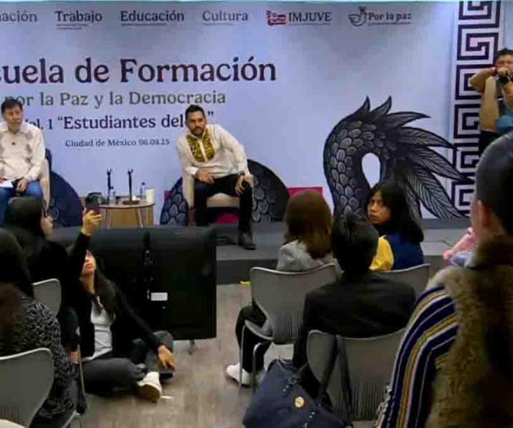 Reclama joven a Fernández Noroña por misoginia Reclama joven a Fernández Noroña por misoginia