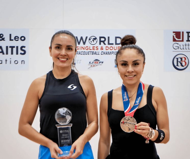 Gana una final y pierde otra Paola Longoria en Campeonato Mundial Gana una final y pierde otra Paola Longoria en Campeonato Mundial