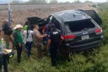 Se accidentan tres diputadas potosinas del PVEM