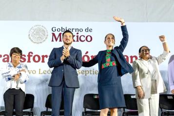 Reconoce gobernador el apoyo presidencial