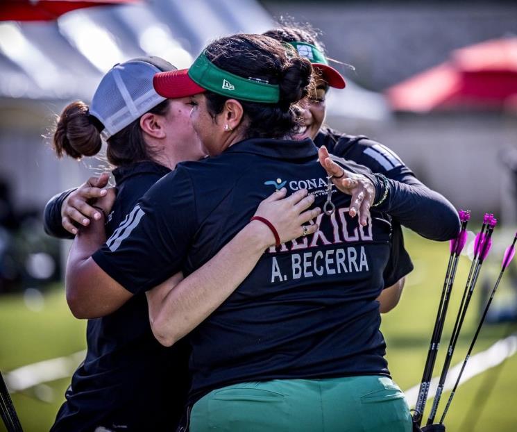 Logra México oro en Campeonato Mundial de Tiro con Arco