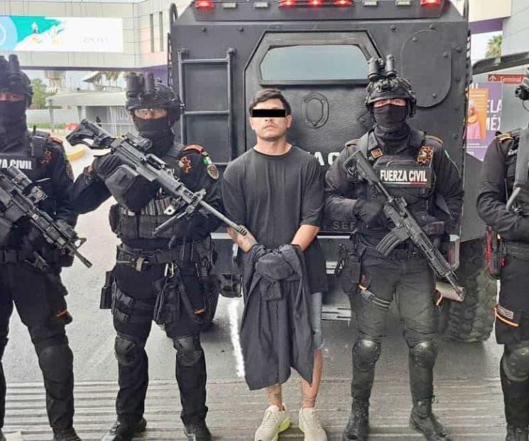 Capturan en Cancún a generador de violencia en NL Capturan en Cancún a generador de violencia en NL