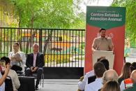 Inaugura Samuel segunda etapa del Centro Estatal de Atenci&oacute;n Animal