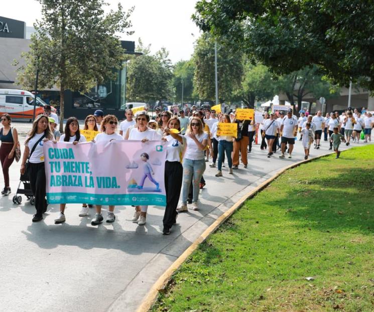 Realiza SP caminata por Día Mundial para la Prevención del Suicidio Realiza SP caminata por Día Mundial para la Prevención del Suicidio