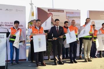 Dan banderazo a obras del tren de pasajeros Saltillo-Nuevo Laredo