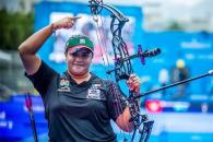 Conquista Andrea Becerra el Oro en Tiro con Arco en Gwangiu Conquista Andrea Becerra el Oro en Tiro con Arco en Gwangiu