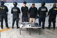 Caen con arma de fuego y droga Caen con arma de fuego y droga