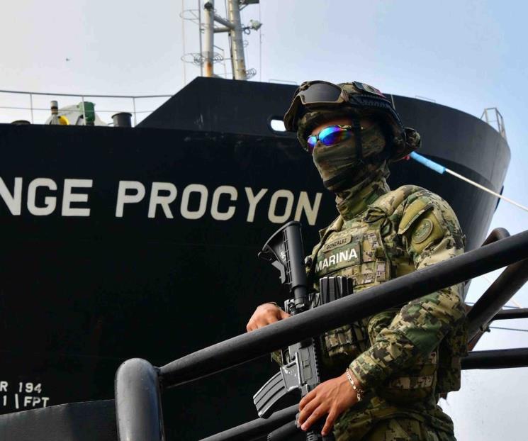 No habr&aacute; impunidad, enfatiza Harfuch por huachicol fiscal