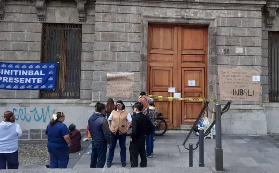 Sindicatos cierran museos y recintos del INBAL