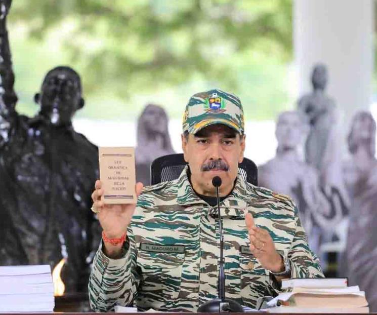 Ratifica Maduro despliegue de 25 mil militares Ratifica Maduro despliegue de 25 mil militares