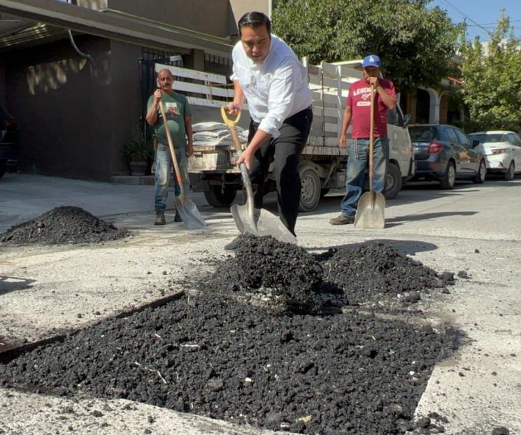 Acelera SC labores de bacheo en calles y avenidas